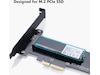 Akasa M.2 SSD to PCIe adapter card Tillbehör
