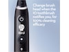 Oral-B iO 6S Eltandborste (svart)  -B-Grade Demo träning & hälsa