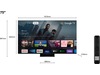 TCL 75" C849 Mini LED 4K Google TV 144Hz 70 - 79 tums TV