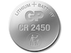 GP Lithium CR2450 batteri, 2-pk Batterier för allmänt bruk