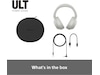 Sony ULT WEAR trådlösa hörlurar Over-Ear med mic (vit) Hörlurar