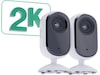 Arlo Essential 2 2K Indoor Video Doorbell 2pk -B-Grade Demo hem & hushåll