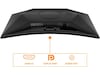 AOC 32" curved gamingskärm CQ32G4VE Gamingskärmar