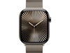Apple Watch 46mm Milanese Loop (natural) Armband