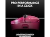 Logitech G Pro X Superlight 2 DEX trådlös gamingmus (rosa) -B-Grade Demo mus