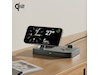 4smarts Qi2 Charging Station Trident (svart) Mobilladdare