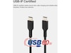 Belkin USB-C kabel 1m (svart) USB-kablar