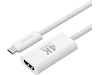 4smarts USB-C till HDMI adapter 15cm (vit) Kabel adapter och övergångar