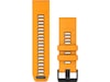 Garmin QuickFit Silikonarmband 26mm (orange/grafit) Armband