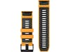 Garmin QuickFit Silikonarmband 26mm (orange/grafit) Armband