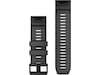 Garmin QuickFit Silikonarmband 26mm (grafit) Armband