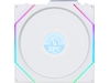 Lian Li UNI FAN TL Wireless LCD Reverse (vit) Fläkt