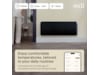 Mill Invisible Smart WiFi Gen 4 panelvärmare 1300W (svart) Panelelement