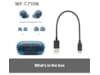 Sony WF-C710N  trådlösa hörlurar, In-ear med mikrofon (blå) In-ear hörlurar