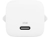 Belkin 25W USB-C Väggladdare (vit) Mobilladdare