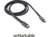 reMarkable 2 USB-C kabel 1m (svart) Digitala anteckningsblock och tillbehör