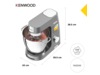 Kenwood Titanium Chef Patissier XL köksmaskin Köksmaskiner