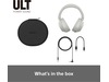 Sony ULT WEAR trådlösa hörlurar Over-Ear med mic (vit) Hörlurar