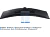 Samsung 49" ViewFinity S9 curved skärm S49F950UA Bildskärmar