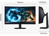 Samsung 37" 4K gamingskärm Odyssey S37FG75 Gamingskärmar