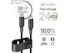 PanzerGlass Racing 240W USB-C kabel, 2m (svart) USB-kablar