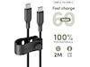 PanzerGlass Racing 60W USB-C kabel, 2m (svart) USB-kablar