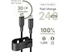 PanzerGlass Racing 240W USB-C kabel, 1,2m (svart) USB-kablar