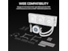 Corsair Nautilus 360 RS LCD Kylare (vit) CPU - Vattenkylning