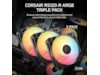 Corsair RS120-R ARGB PWM Reverse Fläkt 3pk (svart) Fläkt