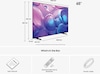 Samsung 65" Q6F QLED 4K Smart TV (2025) 60 - 69 tums TV