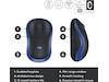 Logitech M185 Trådlös Mus Blå Mus