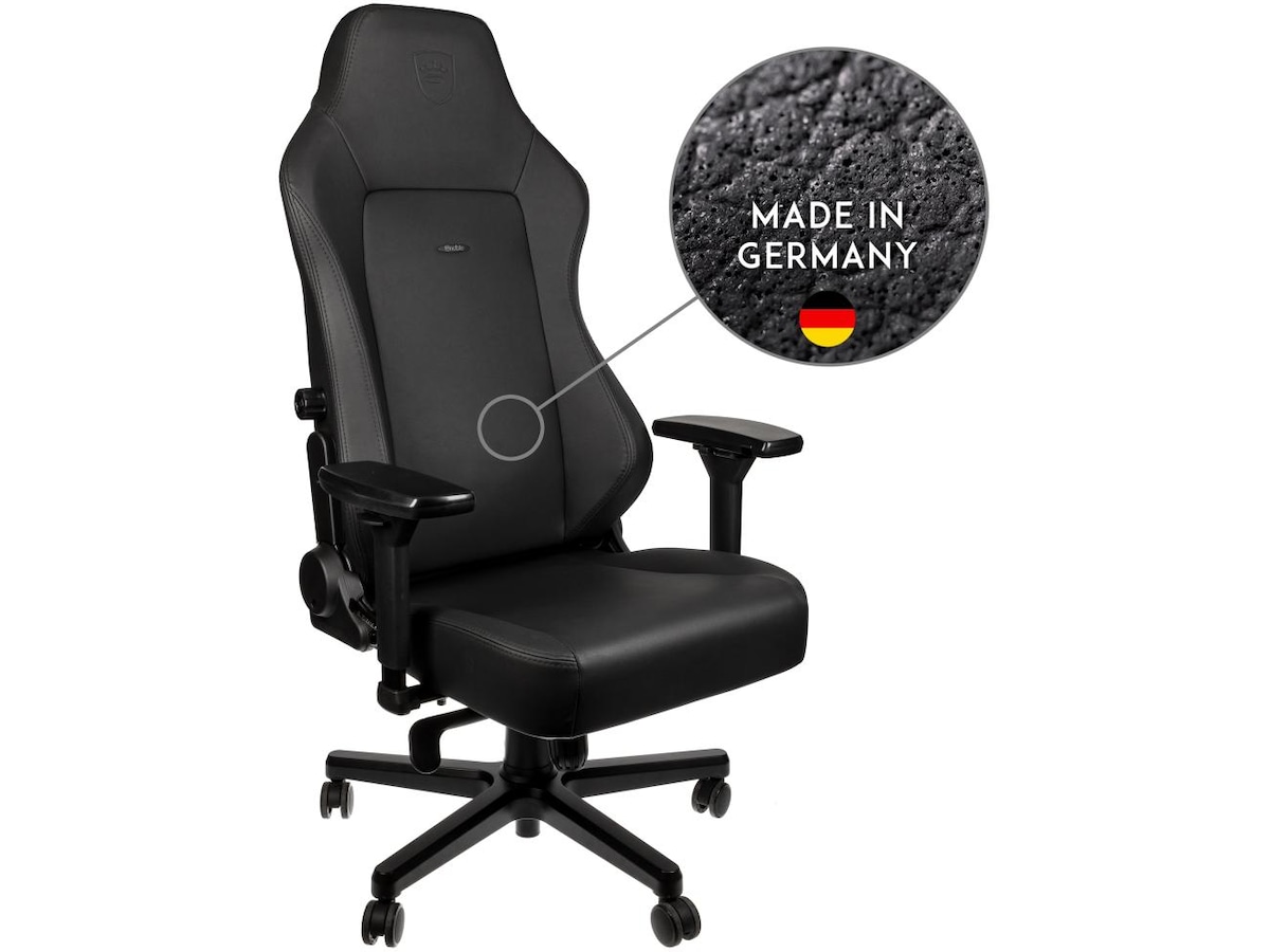 noblechairs HERO Gamingstol Black Edition Hybridmaterial Gamingstolar