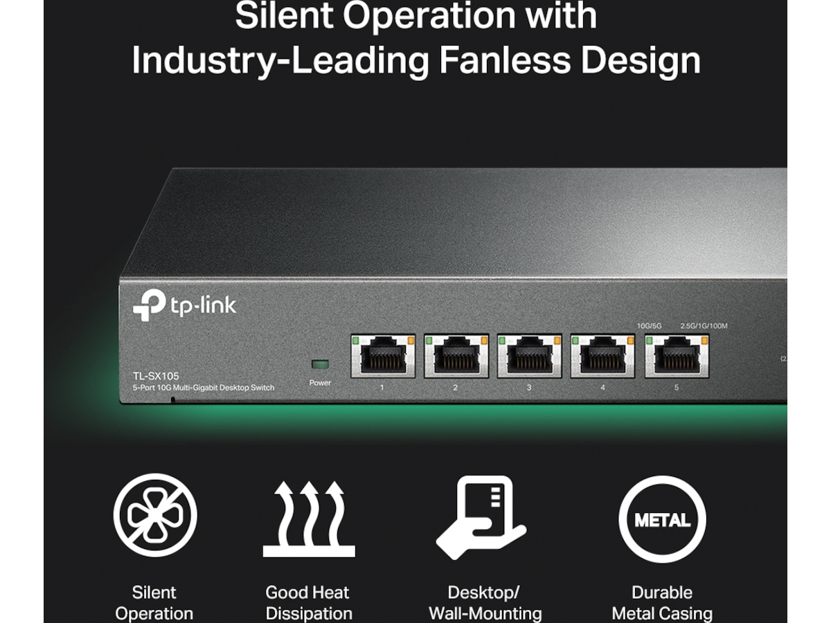 TP-Link TL-SX105 5-Port 10G Switch Switchar