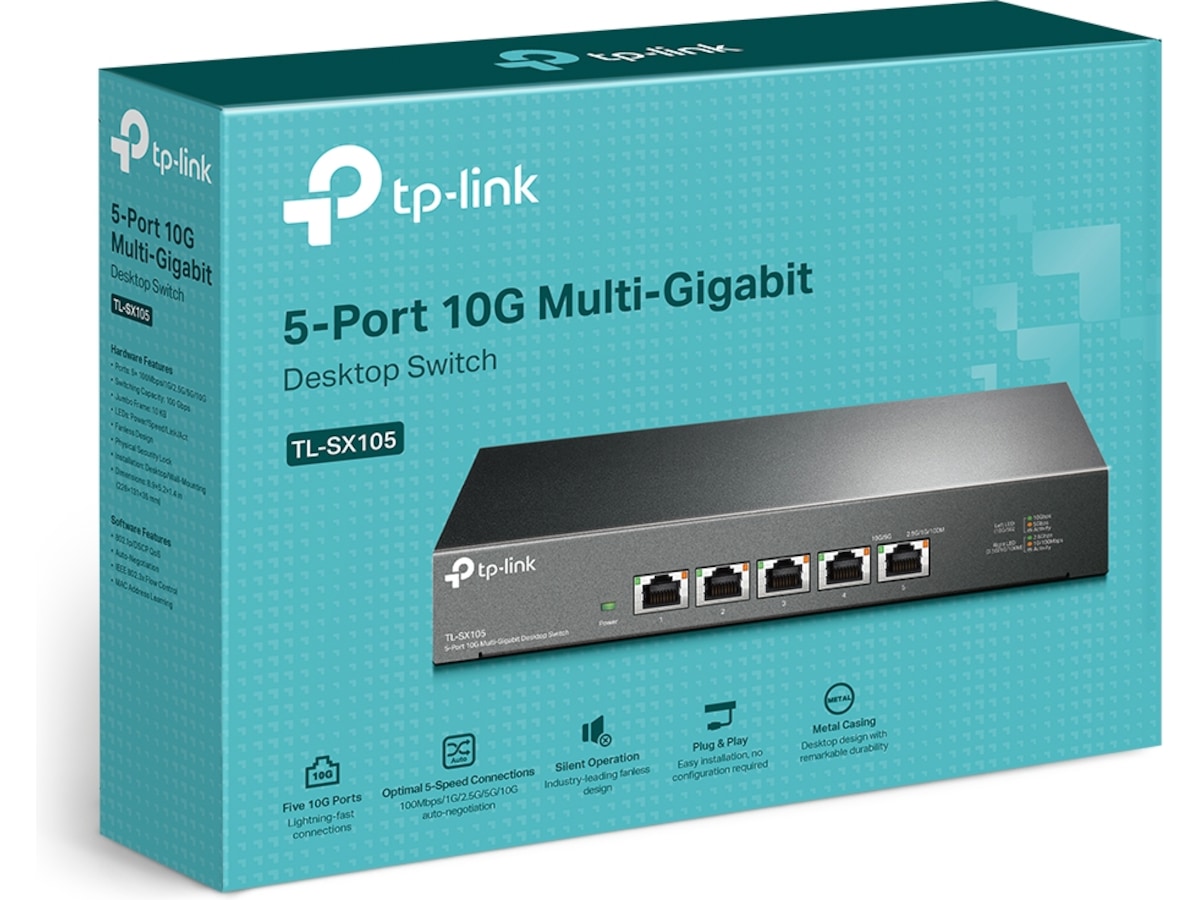 TP-Link TL-SX105 5-Port 10G Switch Switchar