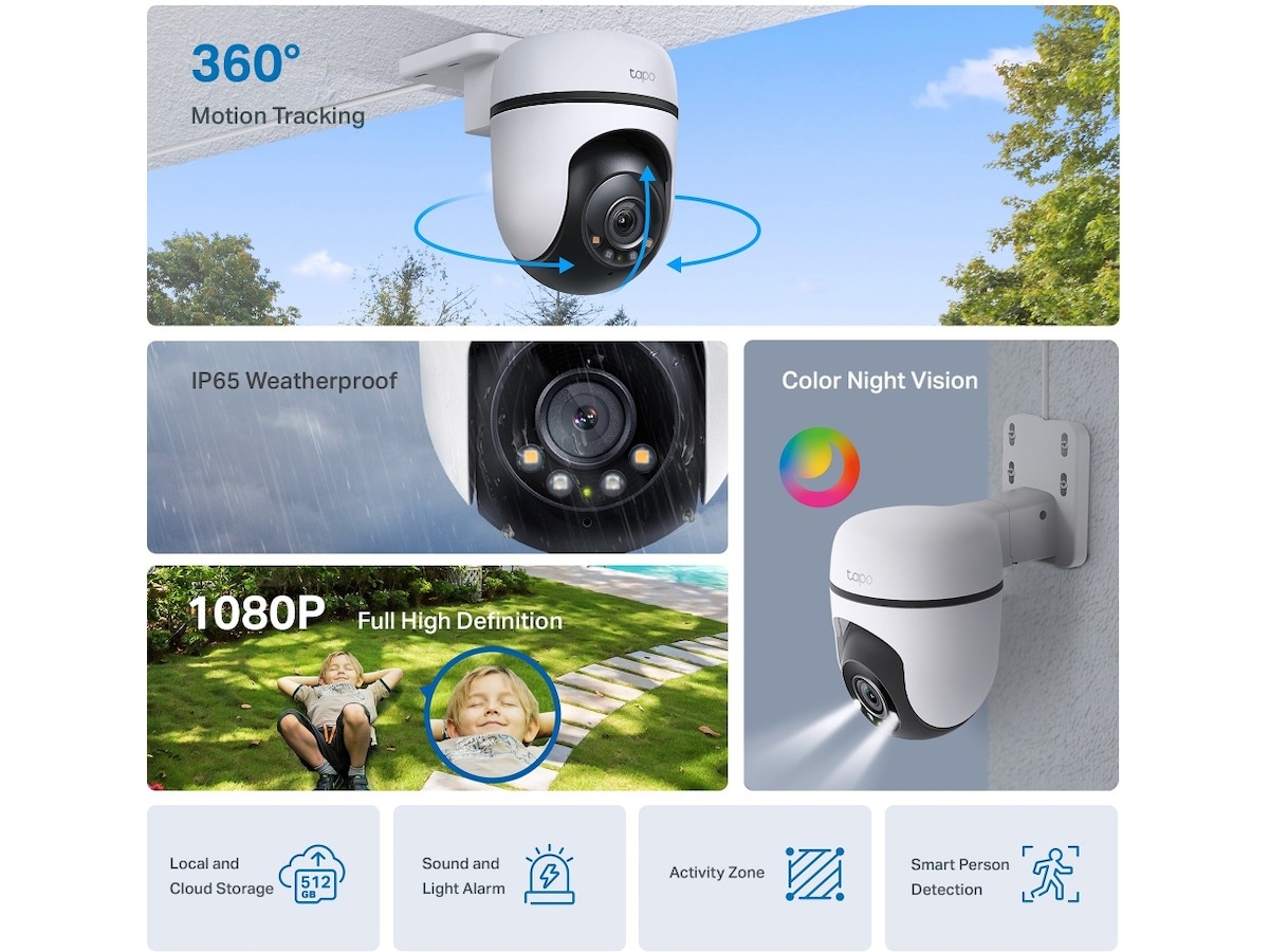 TP-Link Tapo C500 Övervakningskamera Övervakningskamera