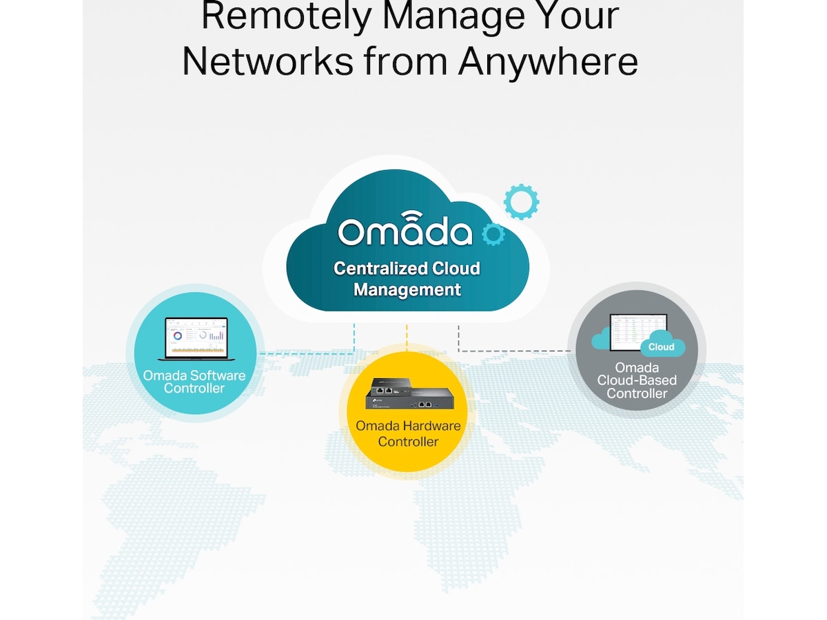 TP-Link JetStream 28-Port Gigabit L2+ Switch -B-Grade Demo nätverk