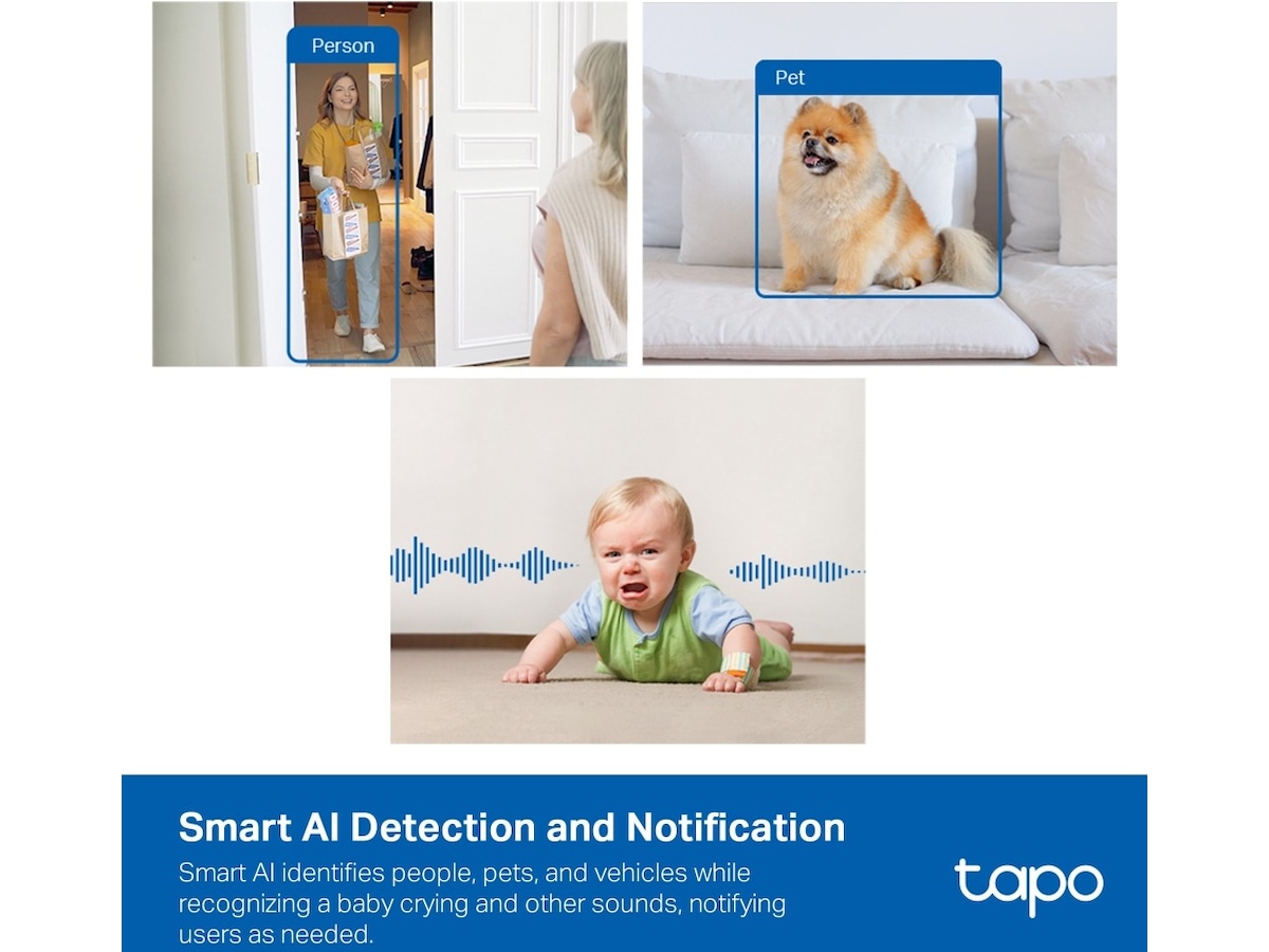 TP-Link Tapo C125 inomhus övervakningskamera Övervakningskamera