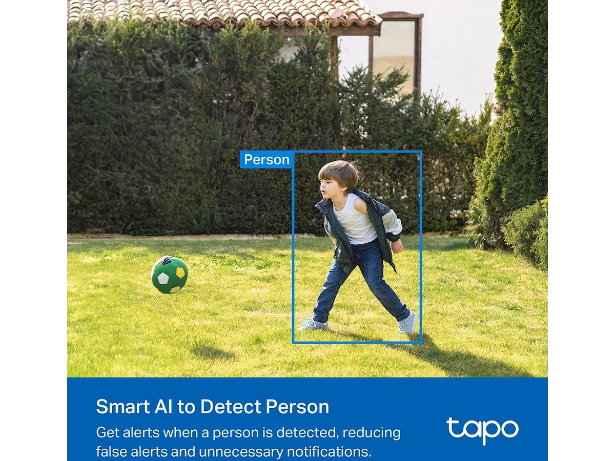 TP-Link Tapo C410 övervakningskamera utomhus 4-pack Övervakningskamera