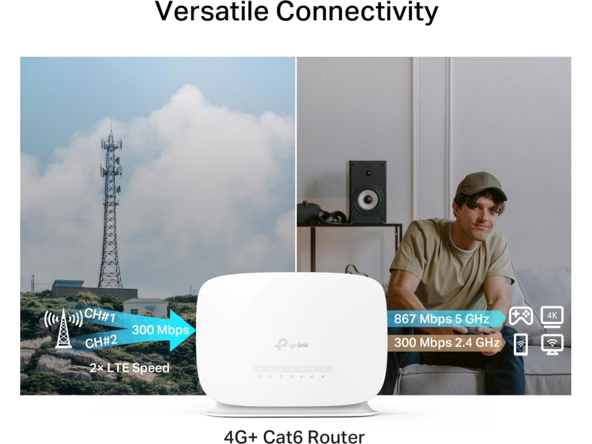 TP-Link Archer MR505 4G router Mobilt bredband