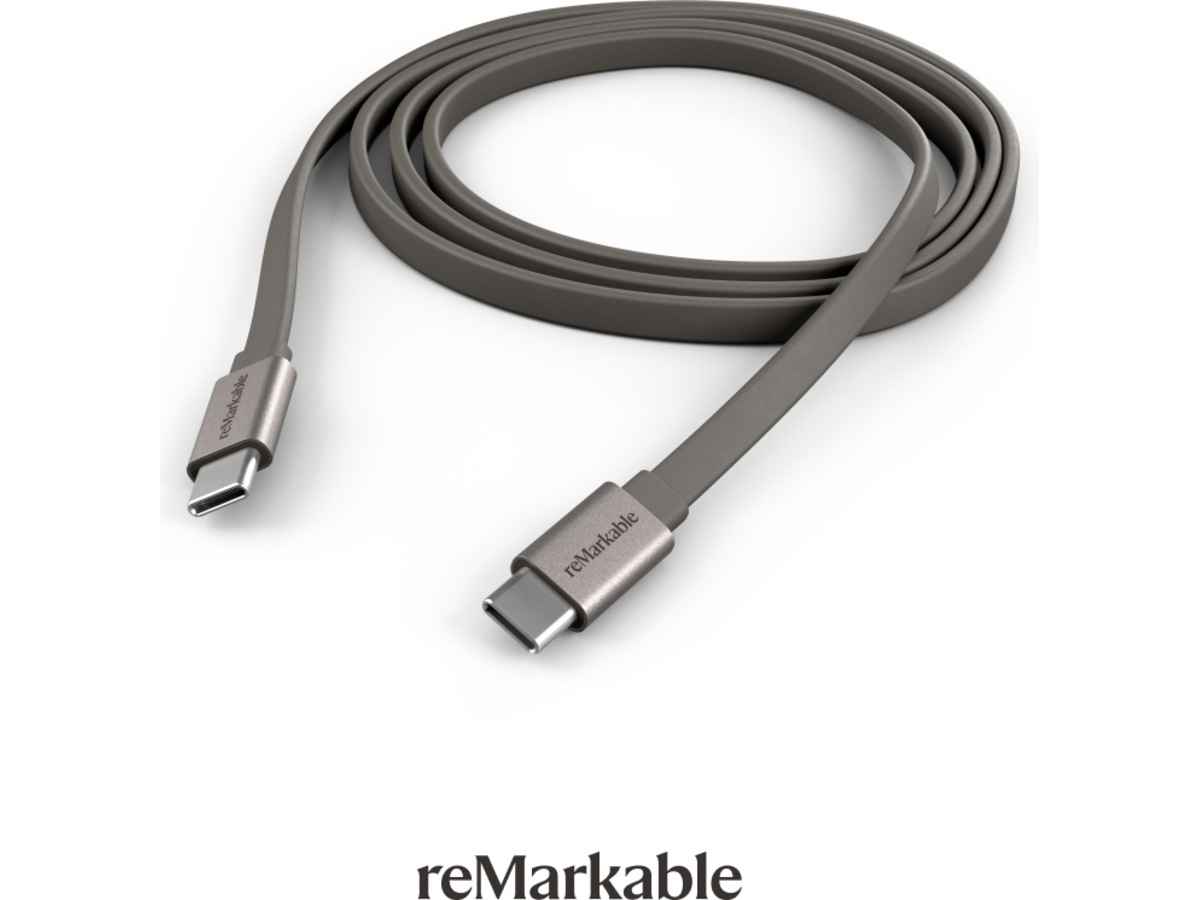 reMarkable Paper Pro USB-C kabel 1m (grå) Digitala anteckningsblock och tillbehör