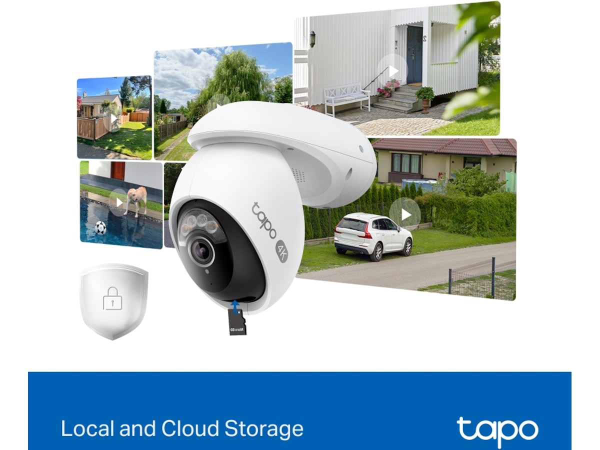 TP-Link Tapo C560WS 4K utomhusövervakningskamera Övervakningskamera