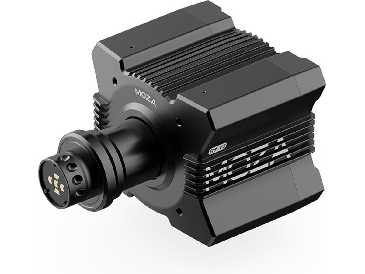 MOZA R9 V3 Direct Drive Wheelbase Ratt och pedaler