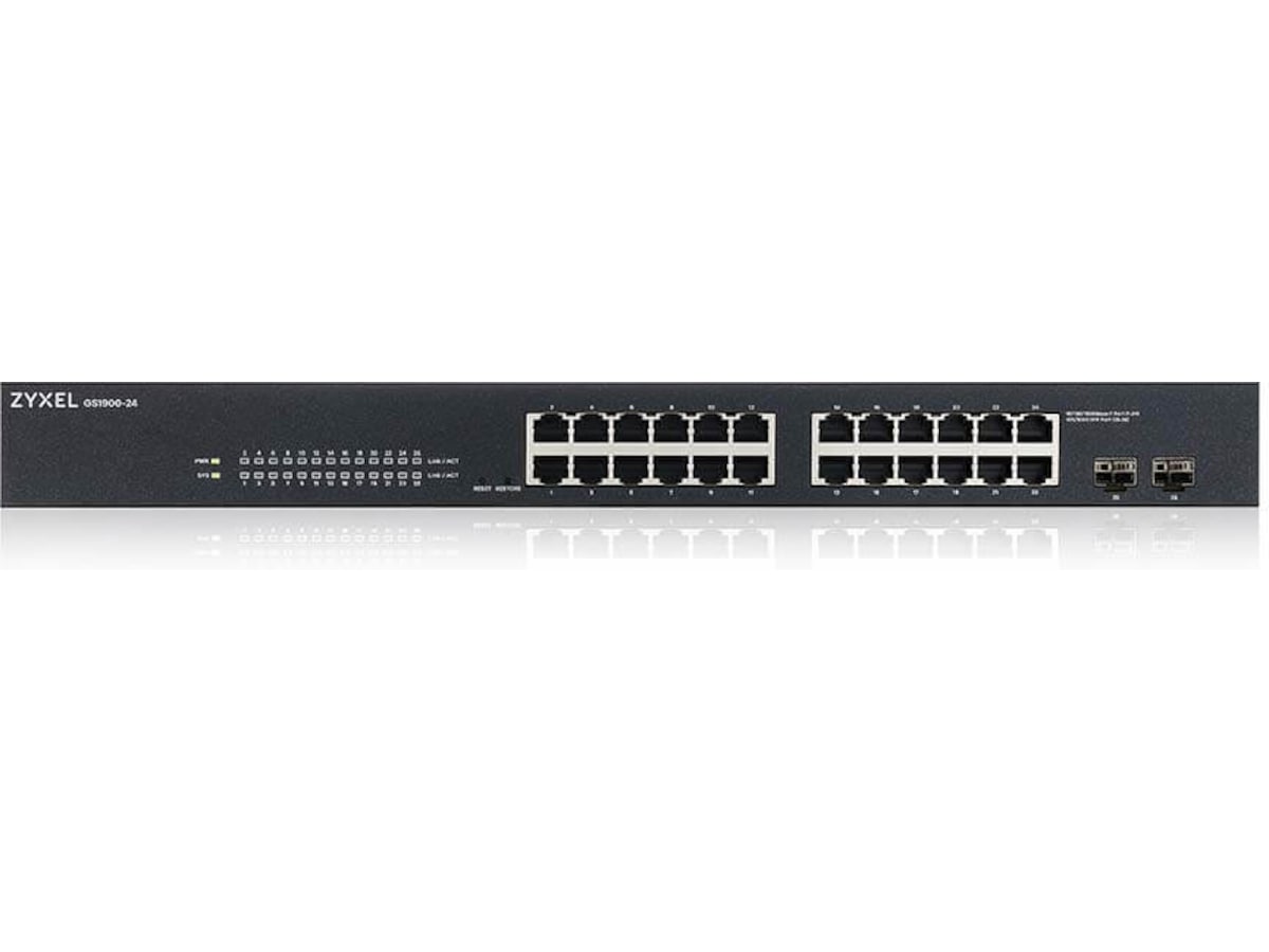 Zyxel Switch GS1900-24 Switchar