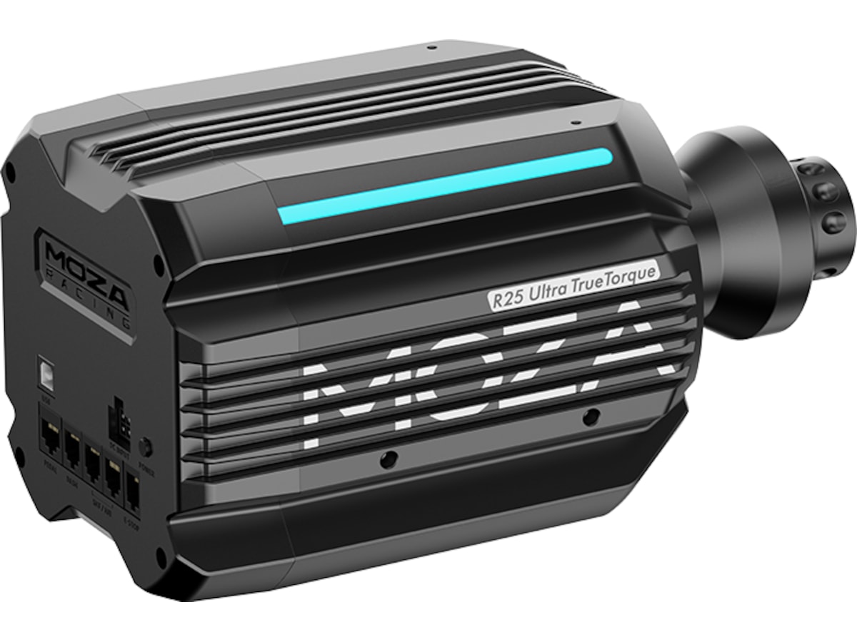 MOZA R25 Ultra True Torque DD Hjulbas Ratt och pedaler