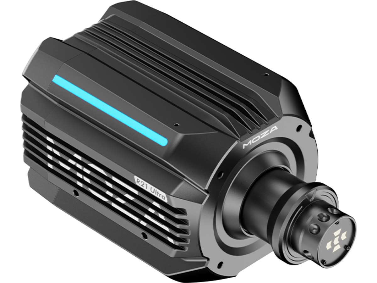 MOZA R21 Ultra DD Hjulbas Ratt och pedaler