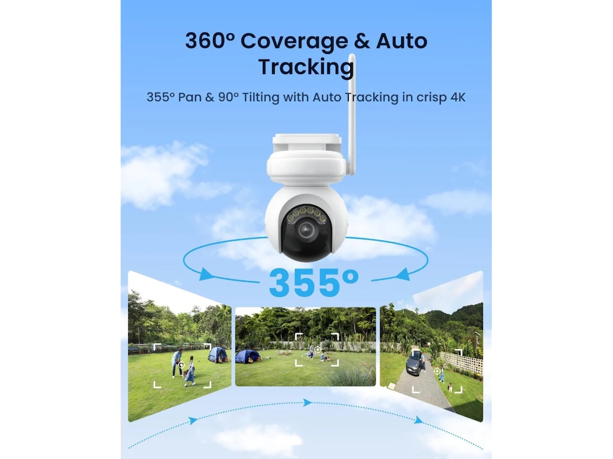 Reolink Altas PT Ultra trådlös utomhusövervakningskamera -B-Grade Demo hem & hushåll