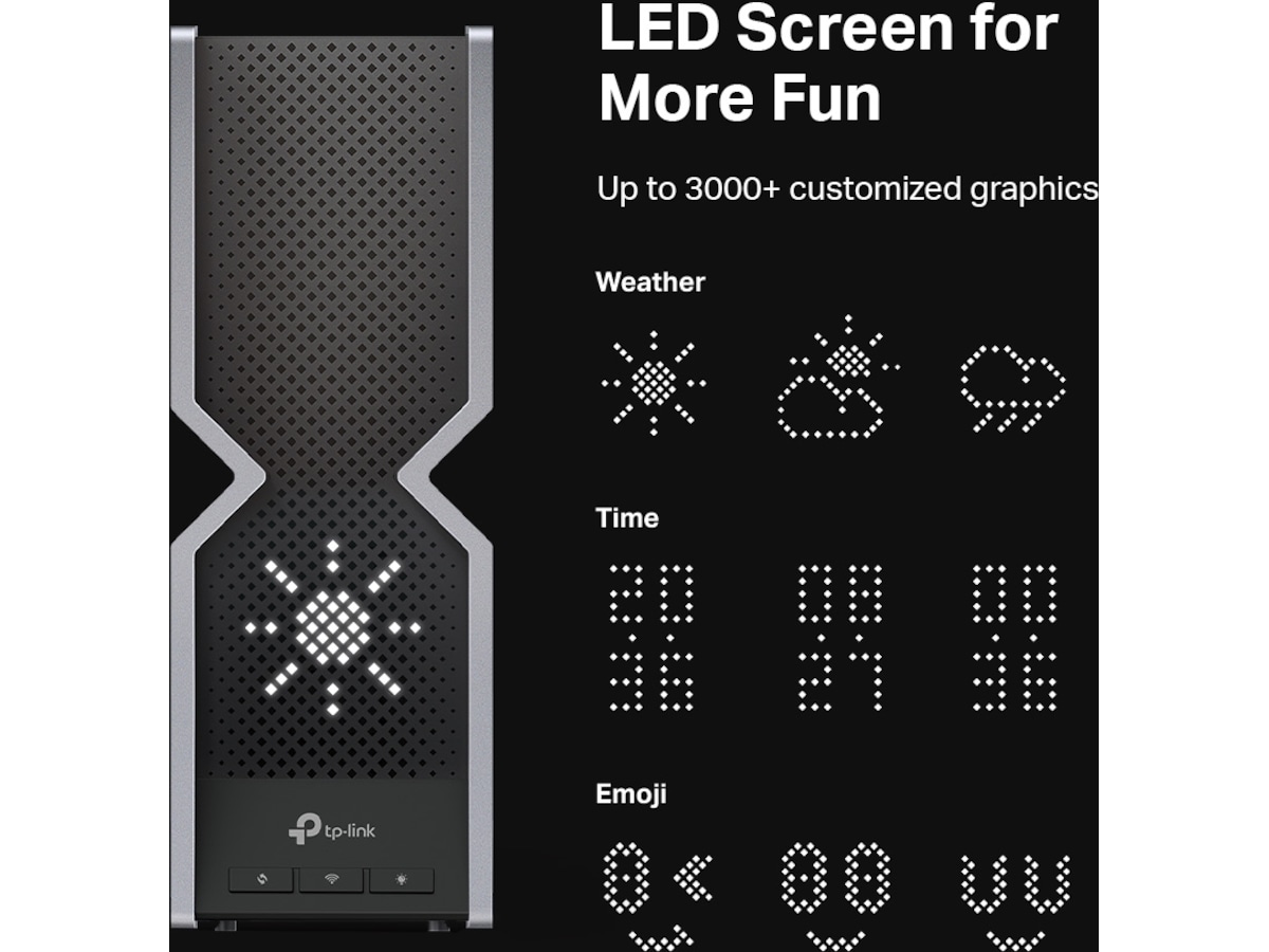 TP-Link Archer BE800 Wi-Fi 7 Router -B-Grade Demo nätverk