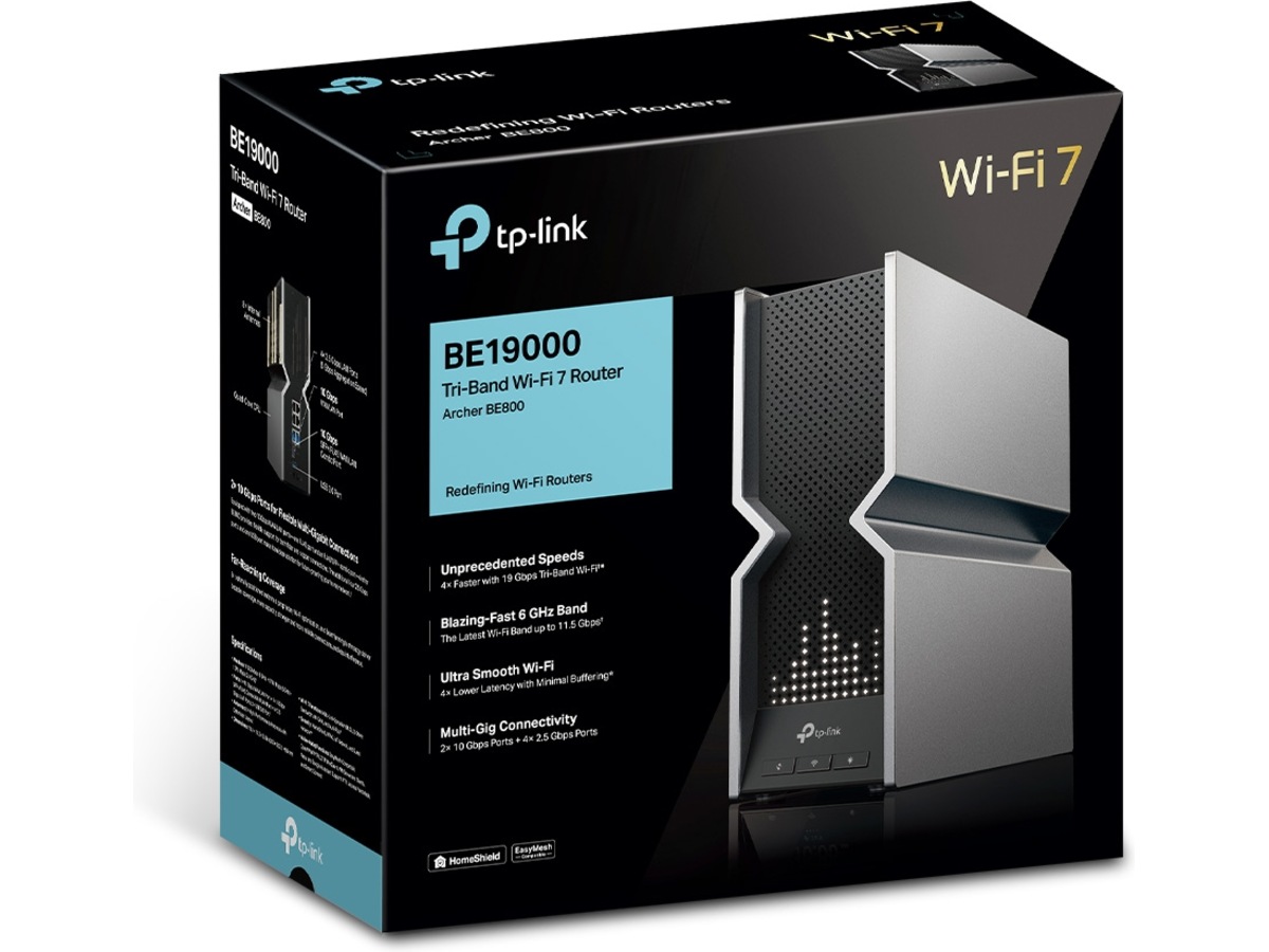 TP-Link Archer BE800 Wi-Fi 7 Router -B-Grade Demo nätverk