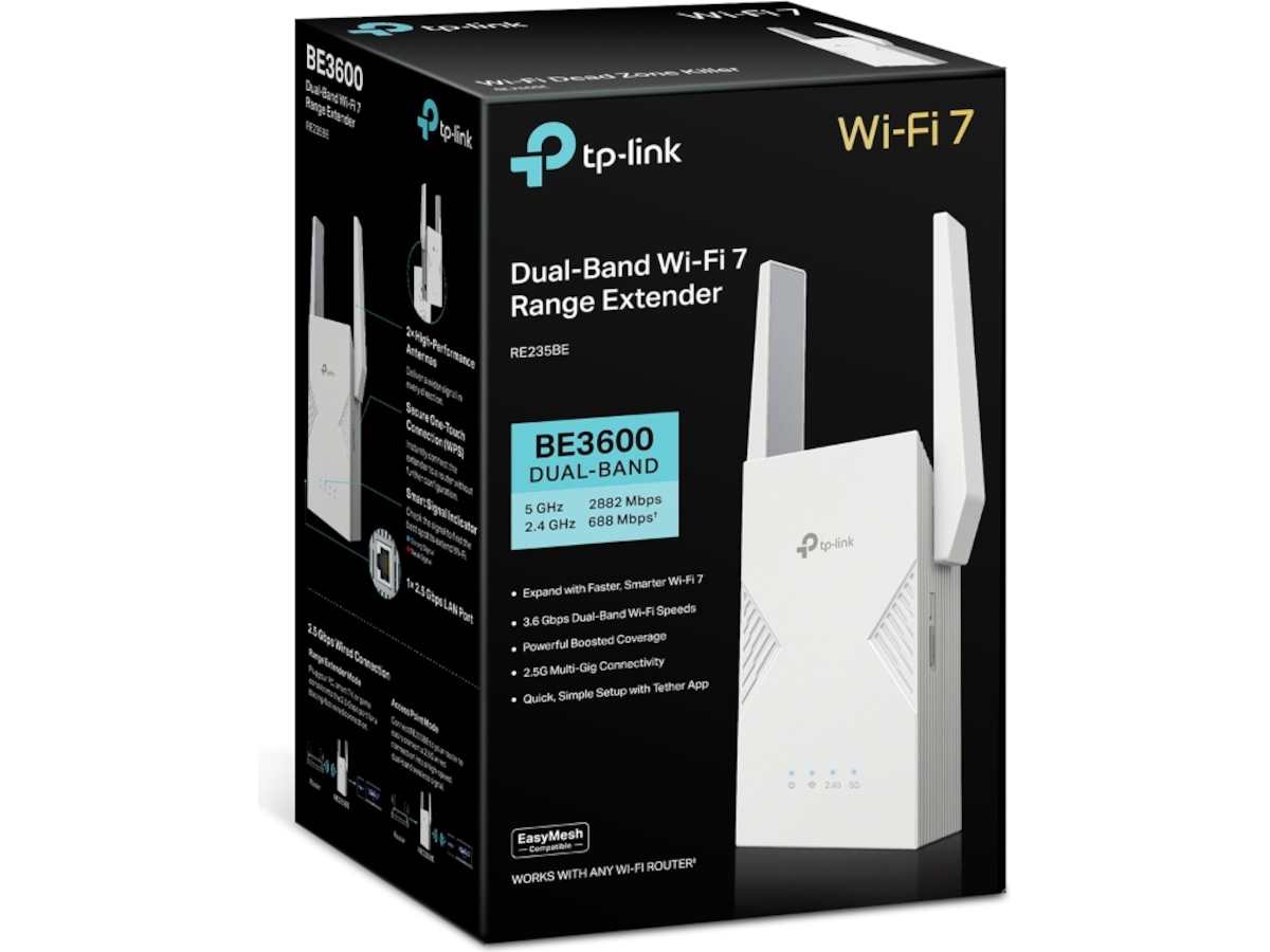 TP-Link RE225BE Range Extender -B-Grade Demo nätverk