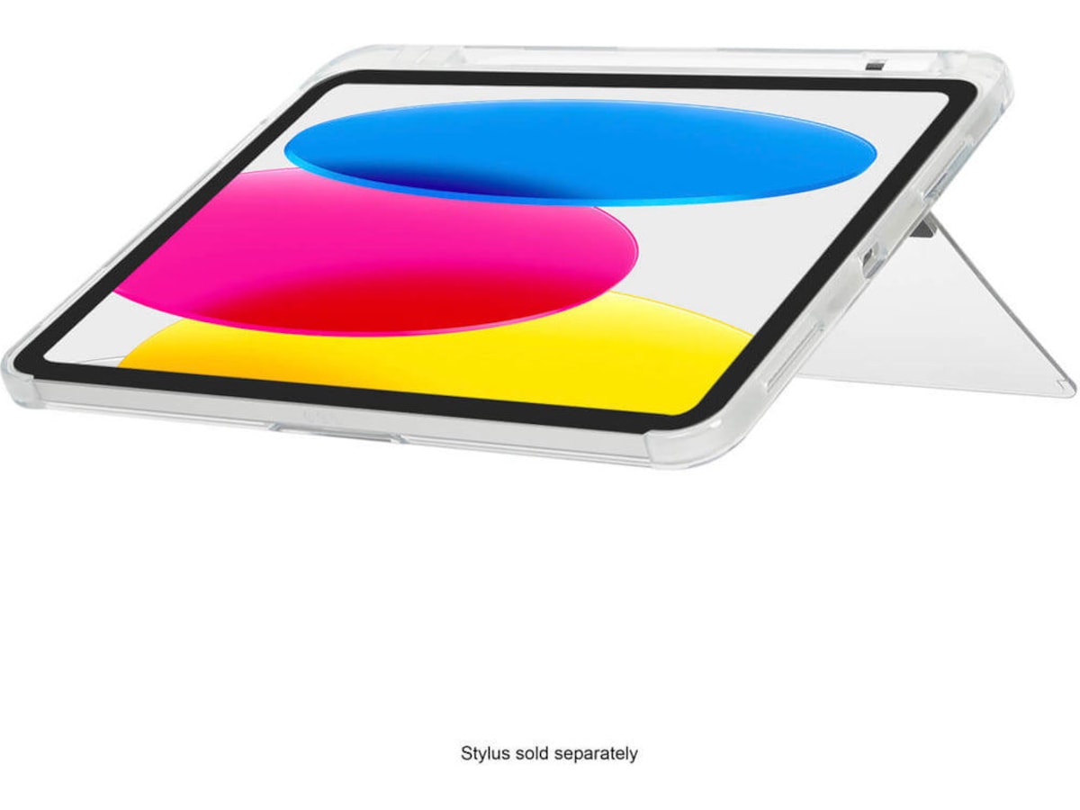 Targus iPad 10,9" Clear Case + kickstand skal (transparent) Skydd